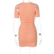 Dresses I'm Just Peachy Cut Out Dress - ObsessedOverLuxe