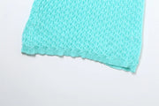 Soleil Knit Colorblock Set – Lemon Ice & Seafoam