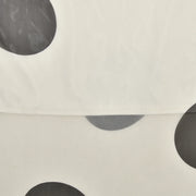 Polka Dot Mesh Slip Maxi Dress – Sheer Panel & Spaghetti Straps