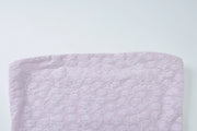 Lavender Strapless Maxi Dress