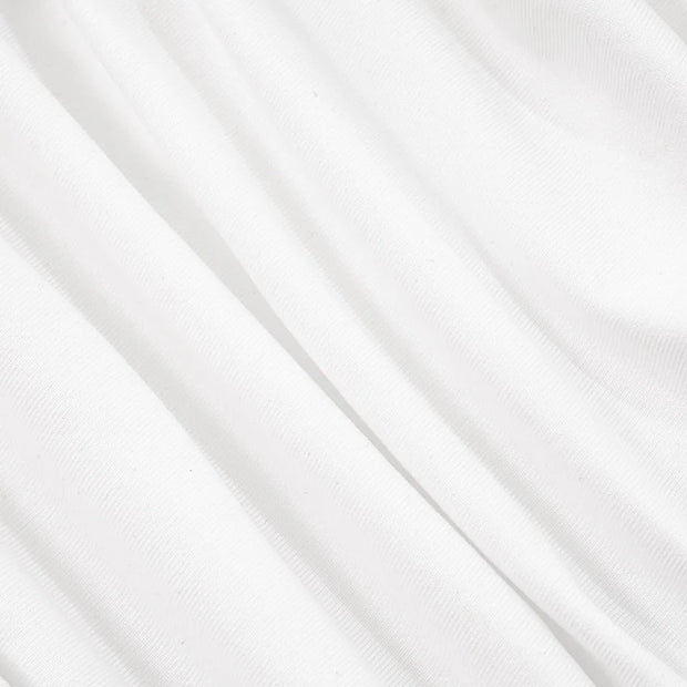 Noir & Blanc Off Shoulder Mini