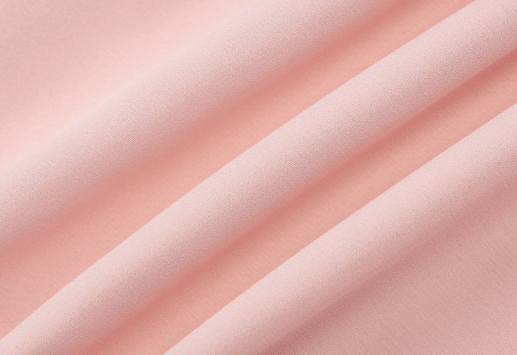 Pretty Intentions V-Neck Fit & Flare Dress – Blush Pink