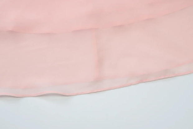 Pretty Intentions V-Neck Fit & Flare Dress – Blush Pink