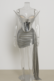 Celestia Reflective Corset Skirt Set