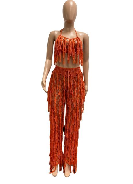 matching sets Frisky Business Tassel Cover Up Set - ObsessedOverLuxe