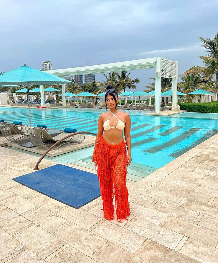 matching sets Frisky Business Tassel Cover Up Set - ObsessedOverLuxe
