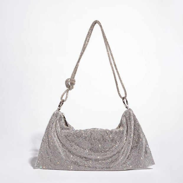 Accessories Glam Goddess Rhinestone Handbag - ObsessedOverLuxe