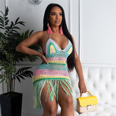 Swim Playa Cruise Crochet Beach Cover Up - ObsessedOverLuxe